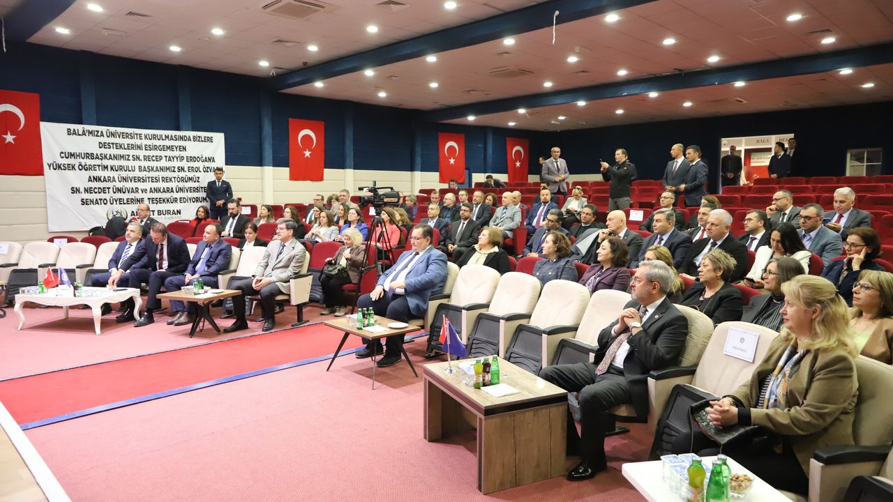 Ankara Üniversitesi 603. Senato toplantısı Bala’da yapıldı