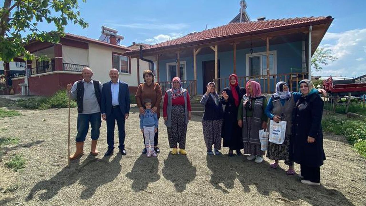 Başkan Darıcı'dan köy ziyareti