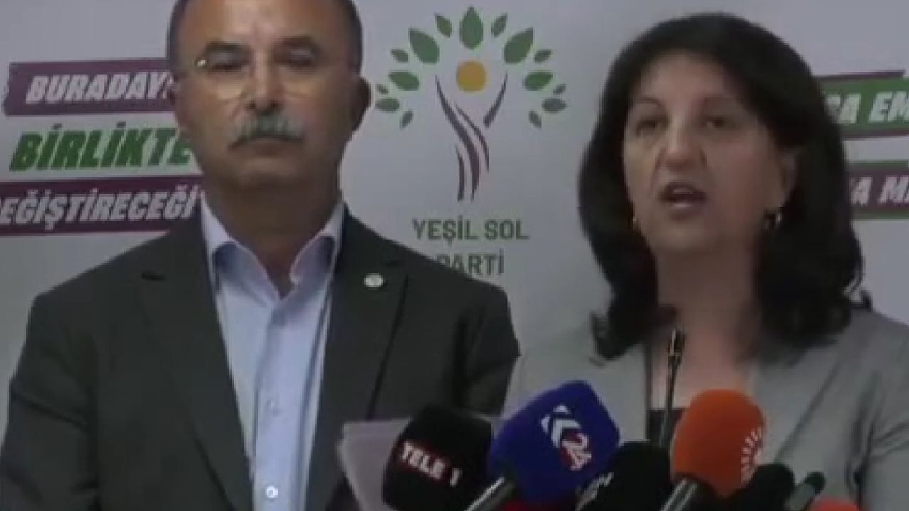 HDP ve Yeşil Sol Parti ikinci tur için kararını açıkladı!