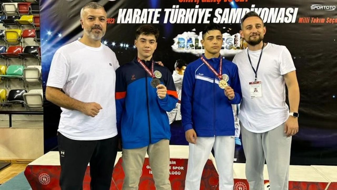 Etimesgut’tan iki Türkiye Şampiyonu çıktı! Gözlerini Avrupa'ya diktiler