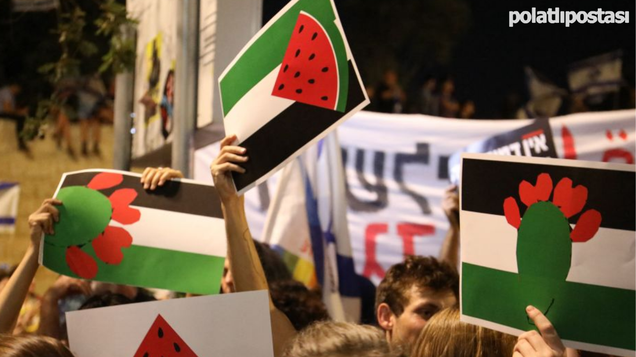 Filistinliler Karpuz Sembolü ile Direniyor! İşte Filistin ile Dayanışmanın Sembolü Haline Gelen: Karpuz