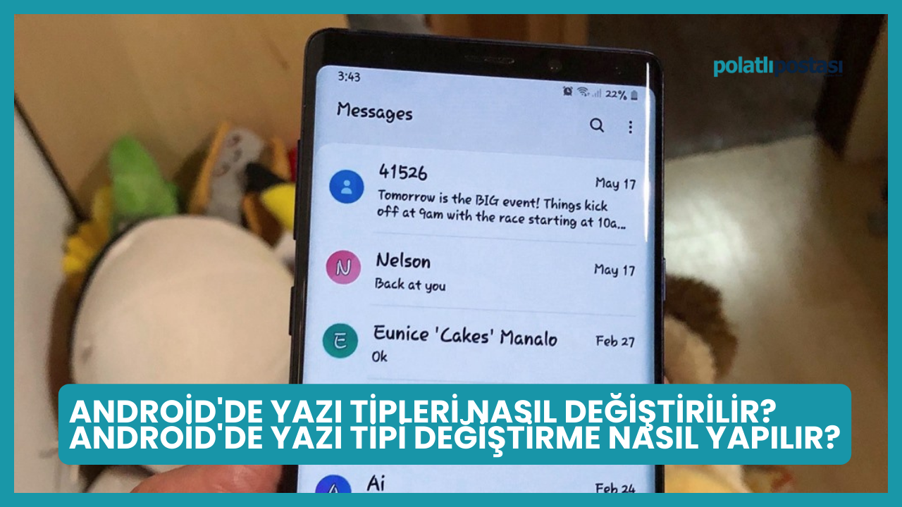 Android De Yazı Tipleri Nasıl Değiştirilir Android De Yazı Tipi Değiştirme Nasıl Yapılır