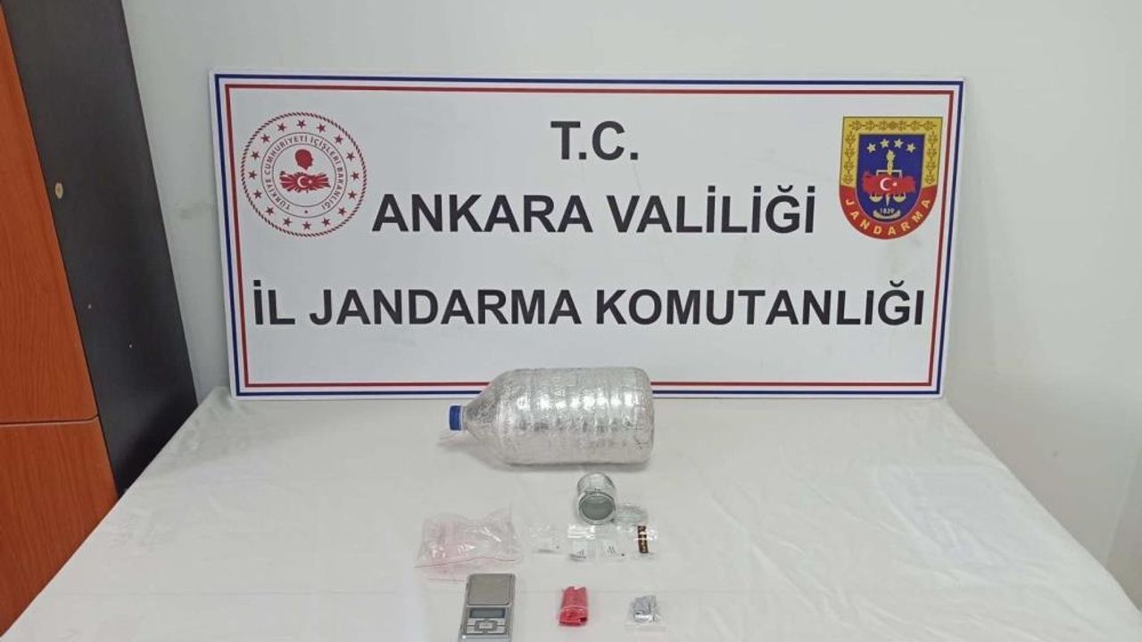 Ankara'da uyuşturucu operasyonu!