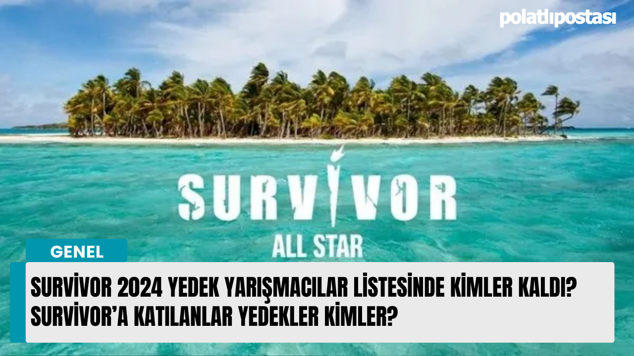 Survivor 2024 yedek yarışmacılar listesinde kimler kaldı? Survivor’a katılanlar yedekler kimler?