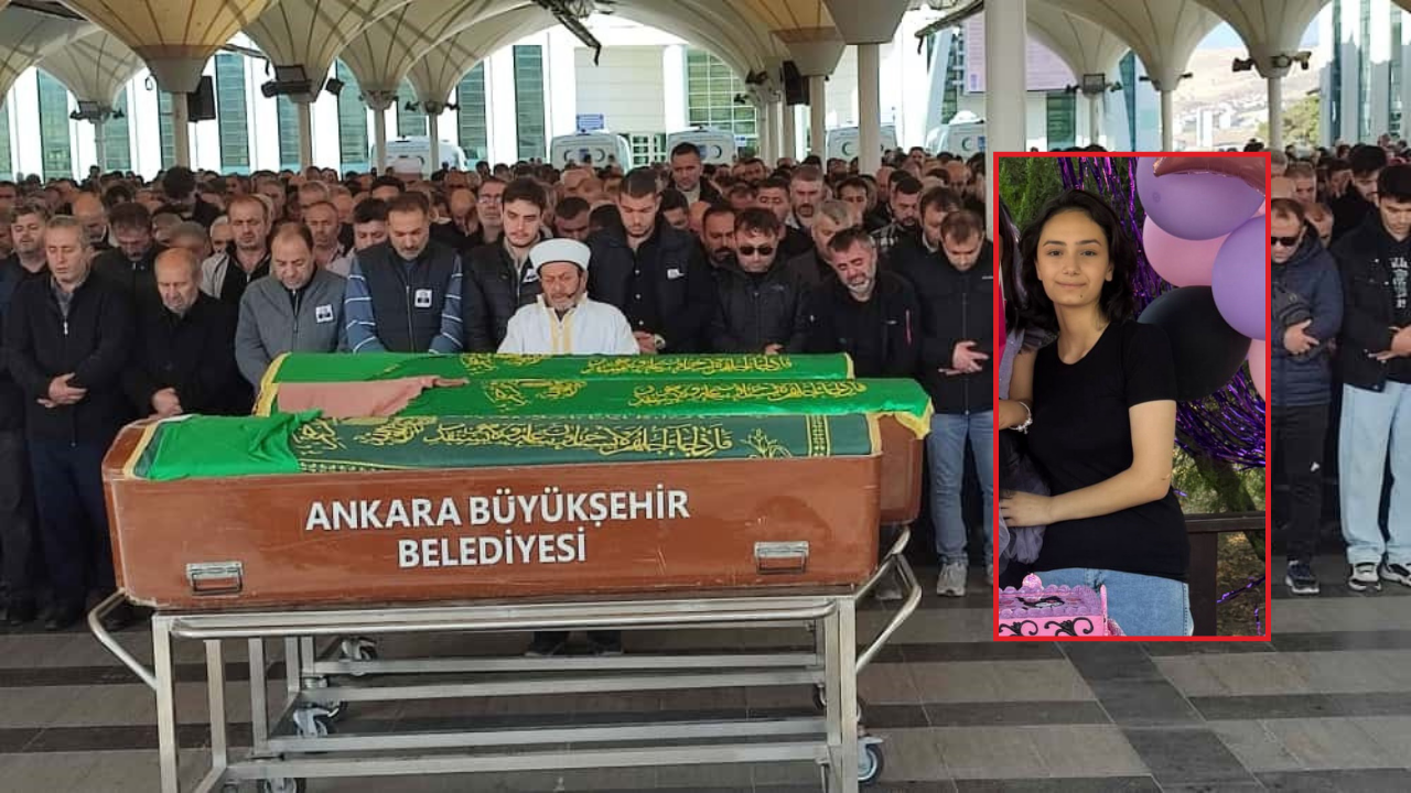 16 yaşındaki Hiranur, son yolculuğuna uğurlandı