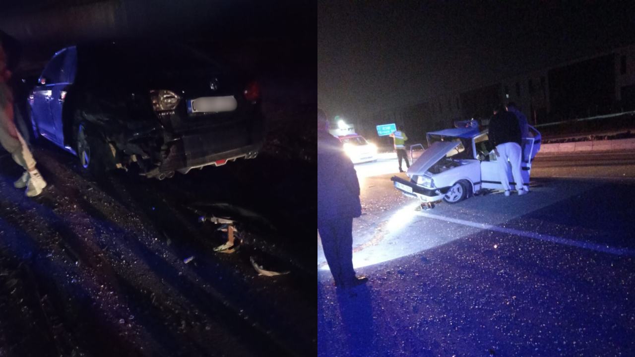 Akyurt’ta trafik kazası: 2 yaralı