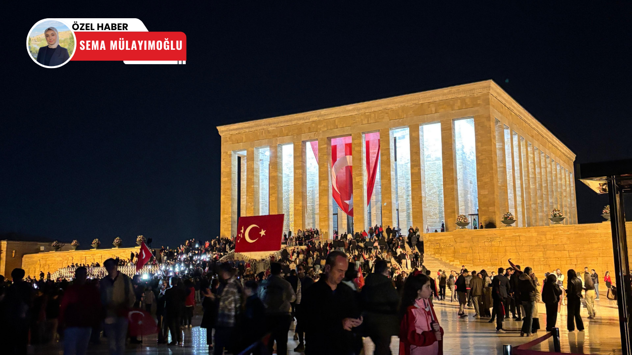 Cumhuriyet’in 102. yılında binler Anıtkabir’e akın etti