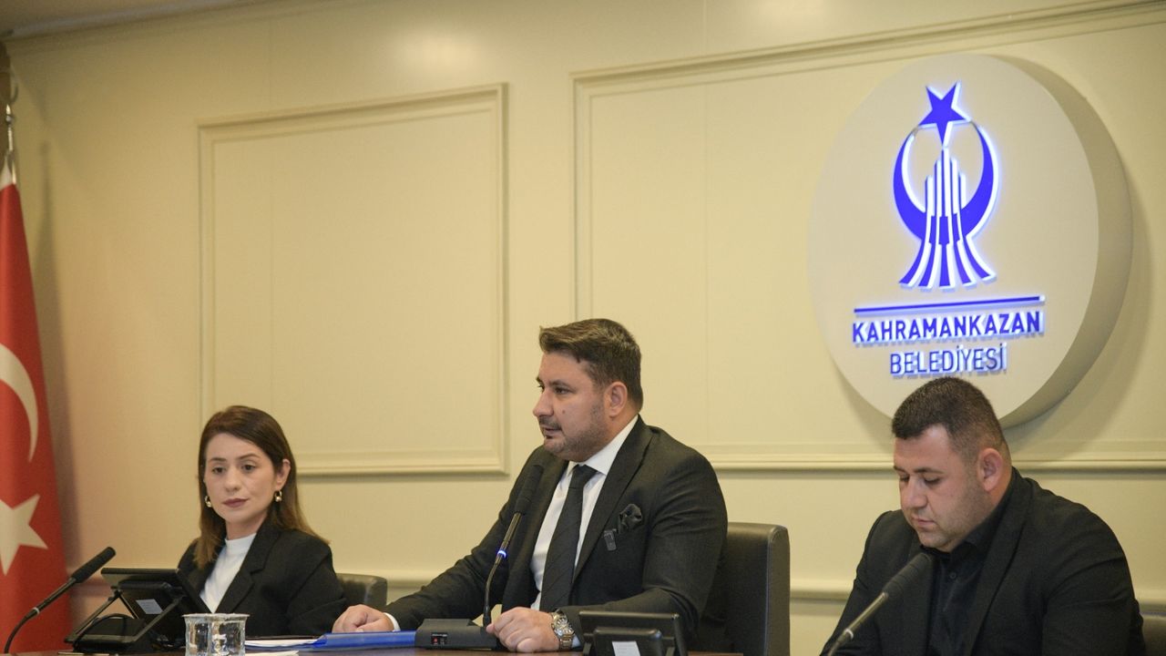 Kahramankazan Belediyesi’nde 2026 bütçesi oy birliğiyle kabul edildi