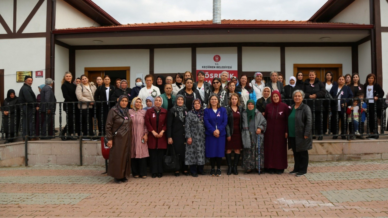 Keçiören Belediyesinden kadın sağlığına destek