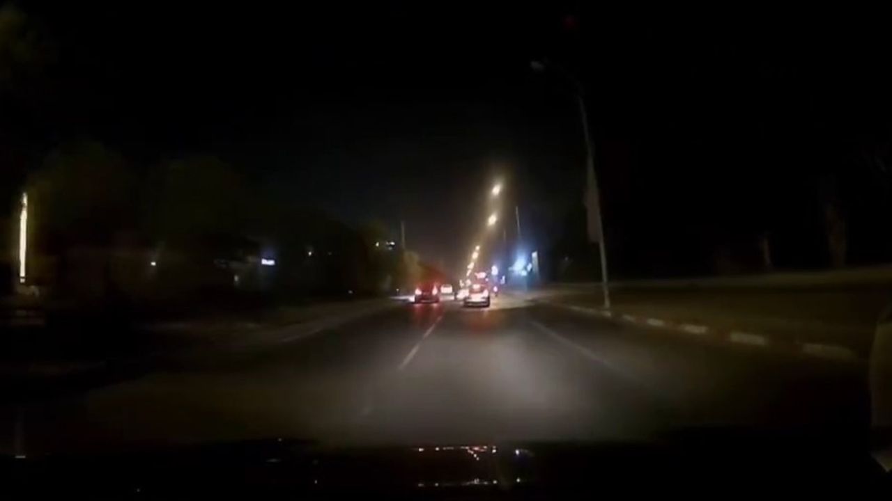 Makas atan araç, kazaya neden oldu!