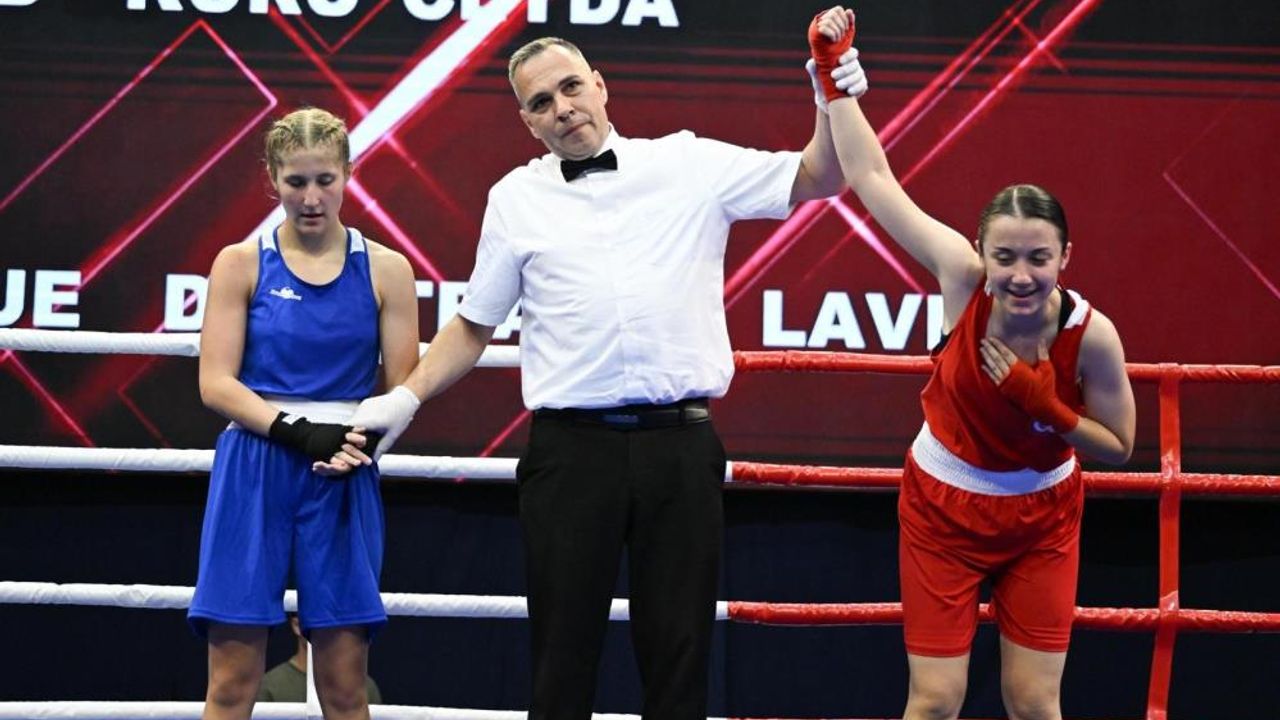 Milli boksör Ceyda Kuru, Avrupa üçüncüsü oldu
