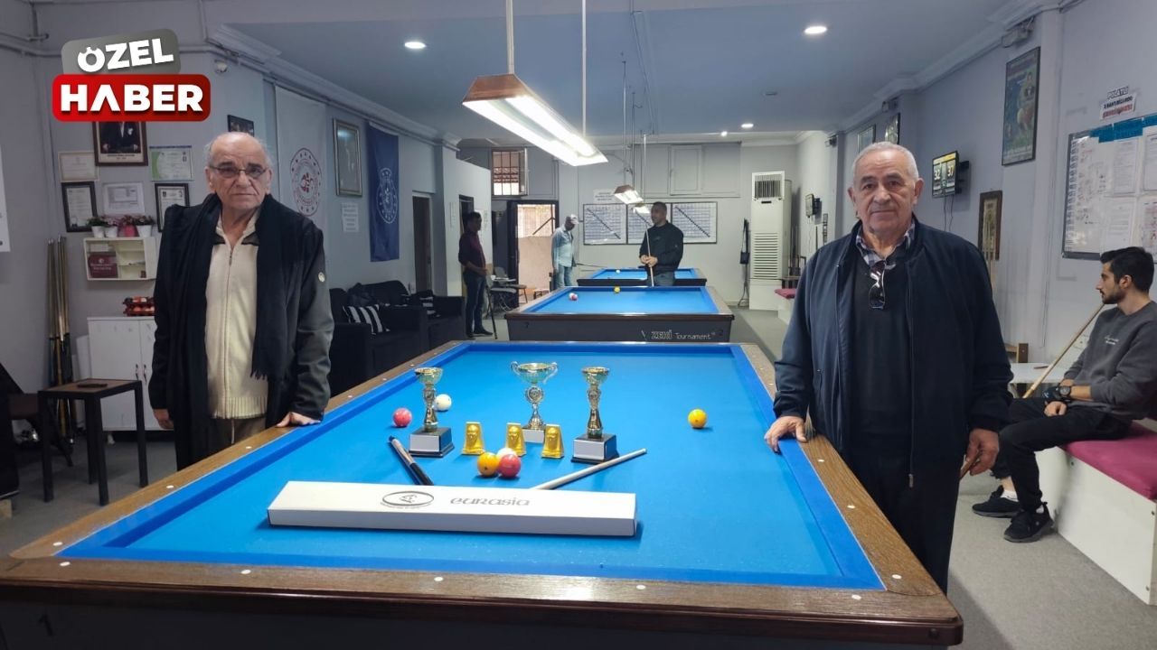 29 Ekim Cumhuriyet Bayramı Üç Bant Bilardo Turnuvası başladı