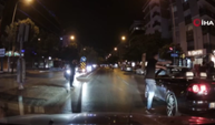 Trafikte ‘döner bıçaklı’ kavga: O anlar kamerada!