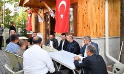 Başkan Balcı Şehit ve Gaziler vakfını ziyaret etti