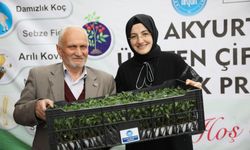 Çiftçiler Akyurt Belediye Başkanı Hilal Ayık'a teşekkür etti