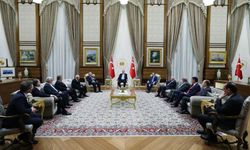 Cumhurbaşkanı Erdoğan Liderlerle bir araya geldi