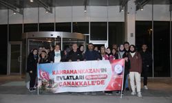 Öğrenciler Çanakkale’ye doğru yola çıktı