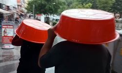 Görenler şaşırdı! Çözümü 'leğende' buldular
