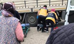 Ankara'da acı olay! Şoför kendi tırının altında kaldı