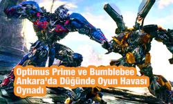 Optimus Prime ve Bumblebee Ankara'da Düğünde Oyun Havası Oynadı