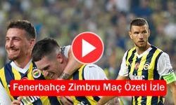 Fenerbahçe Zimbru Maç Özeti İzle: S Sport Plus Youtube FB Zimbru Chisinau Maçının Golleri ve Özeti