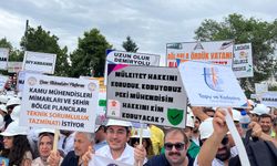 Kamu mühendislerinden Ankara’da protesto!