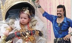 Kobra Murat'ın torununa yaptığı doğum günü: Altından bebek arabası, altın taç, bilezikler