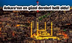 Ankara'nın en güzel dereleri belli oldu!