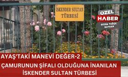 Çamurunun şifalı olduğuna inanılan İskender Sultan Türbesi