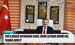 Yeni Elmadağ Kaymakamı Cemal Hüsnü ÇAYKARA kimdir kaç yaşında nereli?