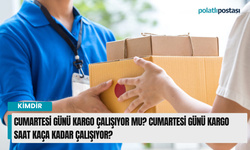 Cumartesi günü kargo çalışıyor mu? Cumartesi günü kargo saat kaça kadar çalışıyor?