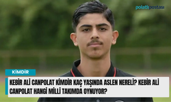 Kebir Ali Canpolat kimdir kaç yaşında aslen nereli? Kebir Ali Canpolat hangi milli takımda oynuyor?