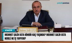 Mehmet Salih Usta kimdir kaç yaşında? Mehmet Salih Usta nereli ne iş yapıyor?