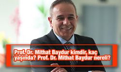 Prof. Dr. Mithat Baydur kimdir, kaç yaşında? Prof. Dr. Mithat Baydur nereli?