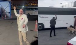 Otogarda silahlı maganda! Küfürler savurduğu videosu büyük tepki topluyor
