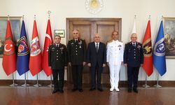 TSK Komuta kademesi, Bakan Güler'i ziyaret etti