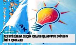 AK Parti Kütahya Gençlik Kolları Başkanı Usame Doğan'dan İstifa Açıklaması!