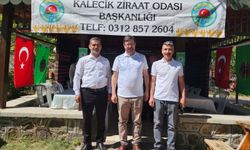Başkan Kalkan, Kalecik Festivali'nde kurulan stantları ziyaret etti