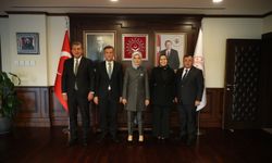 Başkan Öntaş, bakan ve milletvekili ile bir araya geldi