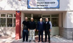 Başkan Altınok’tan, mezun olduğu okullara ziyaret