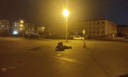 Başkent'te motosiklet ile otomobil kaza yaptı