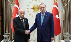 Cumhurbaşkanı Erdoğan ile MHP Lideri Bahçeli bir araya geldi