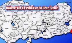 Hakkari'nin En Pahalı ve En Ucuz İlçeleri