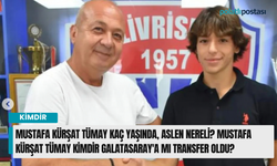 Mustafa Kürşat Tümay kaç yaşında, aslen nereli? Mustafa Kürşat Tümay kimdir Galatasaray'a mı transfer oldu?