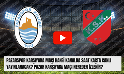 Pazarspor Karşıyaka maçı Hangi Kanalda Saat Kaçta Canlı Yayınlanacak? Pazar Karşıyaka maçı nereden izlenir?
