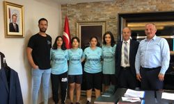 Polatlı Gücü Kadın Futbol Takımı'ndan, Polatlı Emniyet Müdürü Dursun Usta'ya ziyaret