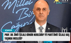 Prof. Dr. Ümit Özlale kimdir nerelidir? İyi Parti Ümit Özlale kaç yaşında mesleği?