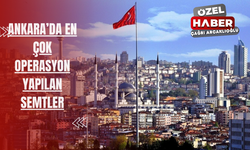 Ankara’da en çok operasyon yapılan semtler