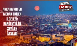 Ankara'nın en merak edilen ilçeleri: Başkentin en sevilen ilçeleri