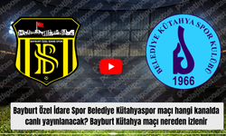 Bayburt Özel İdare Spor Belediye Kütahyaspor maçı hangi kanalda canlı yayınlanacak? Bayburt Kütahya maçı nereden izlenir